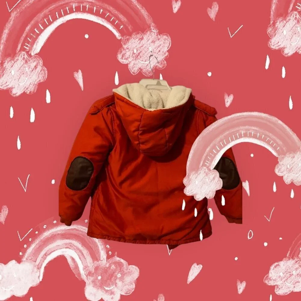 Girl's Winter Hooded Coat